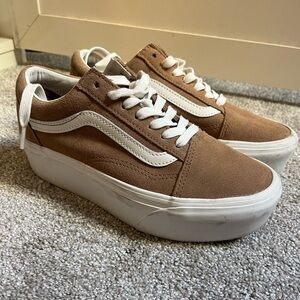 Vans Platform Suede Skate Shoes